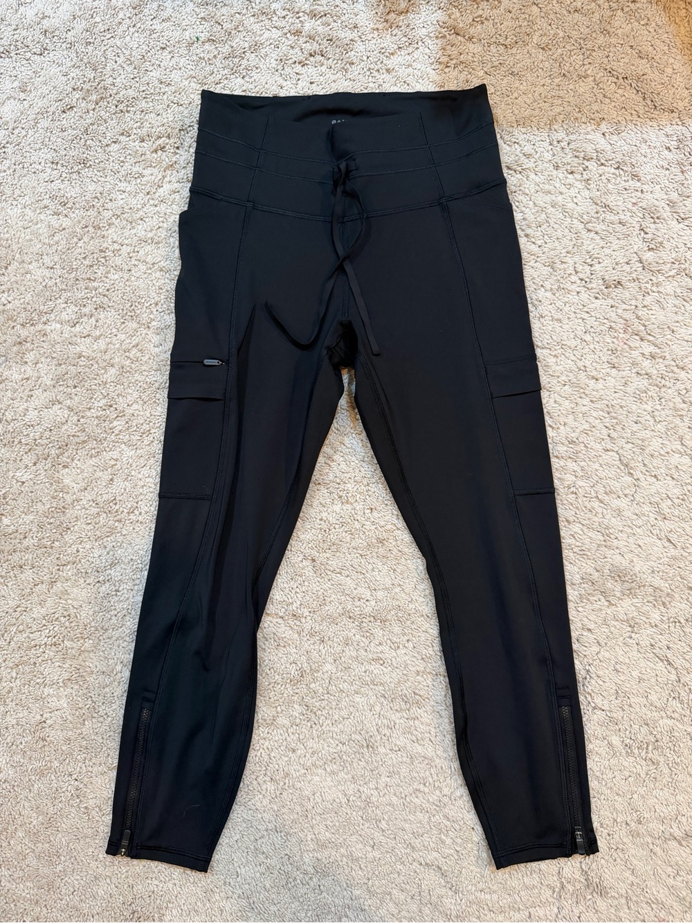 Athleta Rainier Unbrushed Cardo 7/8 tight